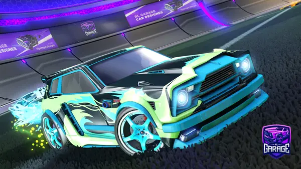 A Rocket League car design from Moldy_King_420