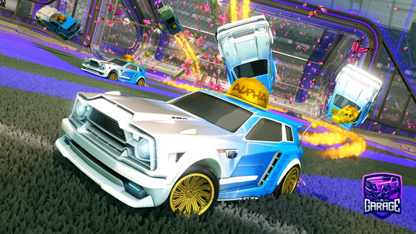 A Rocket League car design from clipped_Xd_-_-