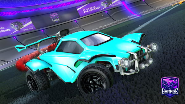 A Rocket League car design from Nightshade_3468