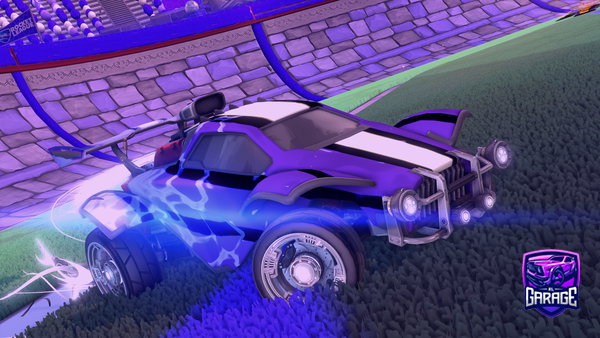 A Rocket League car design from oneidontwant