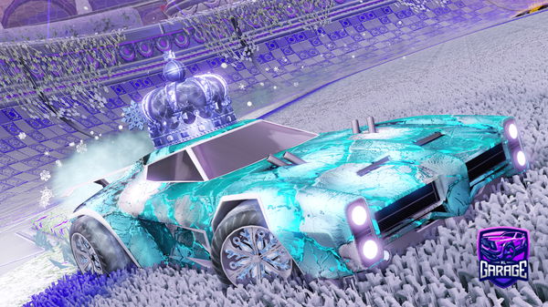 A Rocket League car design from ChrisDark18