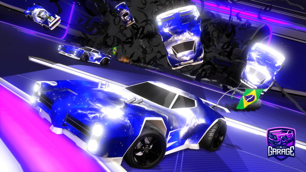 A Rocket League car design from Riquezz11