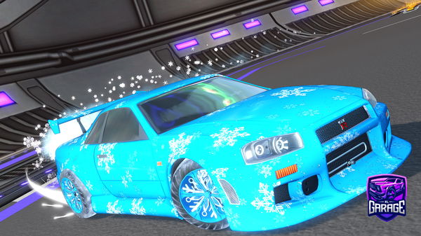 A Rocket League car design from Yelawolf