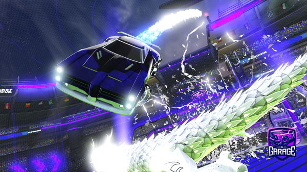 A Rocket League car design from alpogamerr