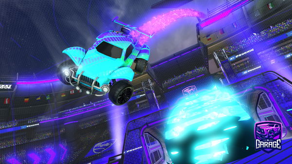 A Rocket League car design from spagheddi