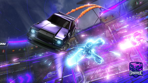 A Rocket League car design from TrueRL5000
