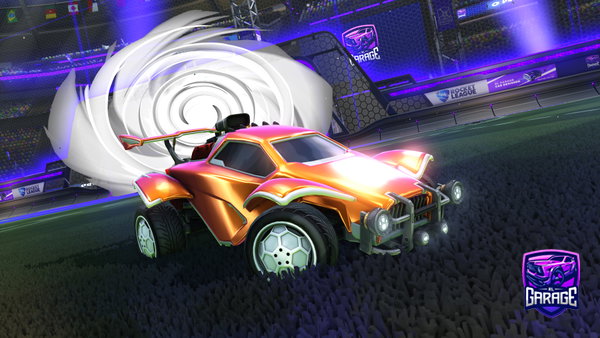 A Rocket League car design from TriPablosky