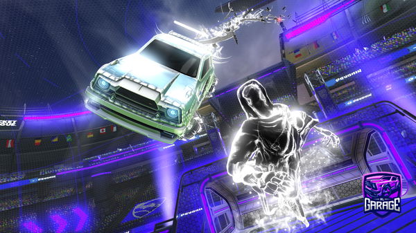 A Rocket League car design from joaogamerdbr