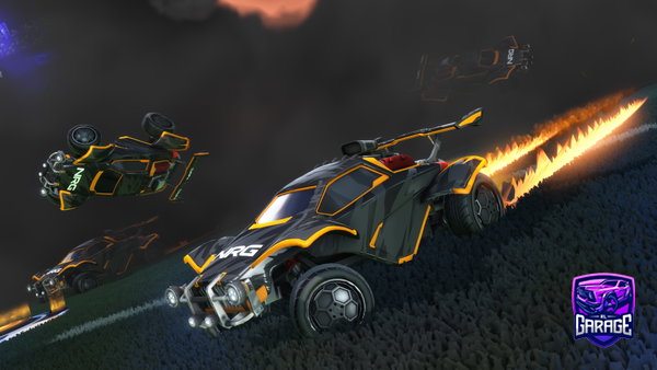 A Rocket League car design from Oajosokb