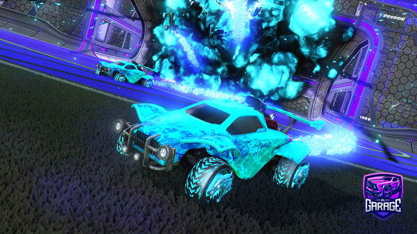 A Rocket League car design from neocinderfall