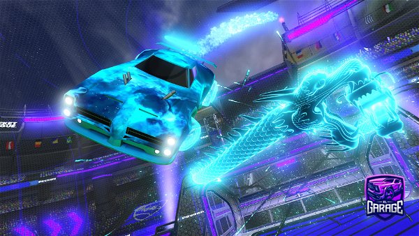 A Rocket League car design from WANTED_RL