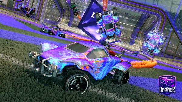 A Rocket League car design from nights