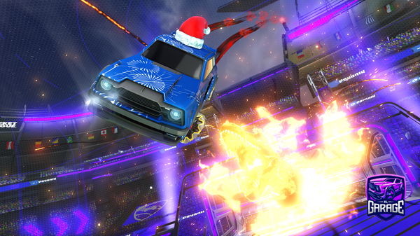 A Rocket League car design from TVVoVEr