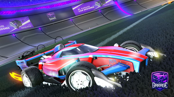 A Rocket League car design from DJRIMAC12