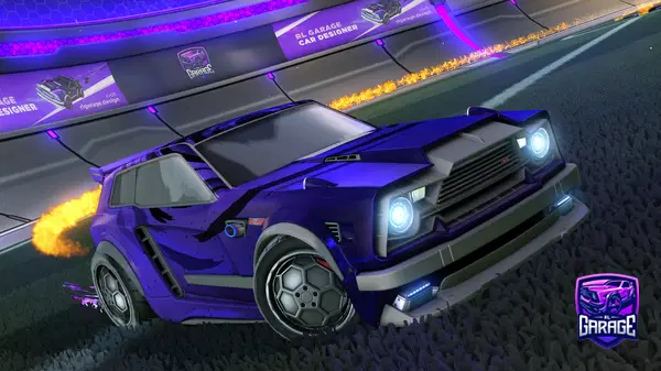 A Rocket League car design from ThomDx-