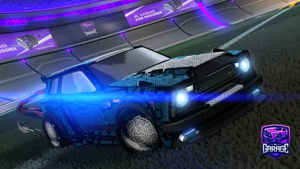 A Rocket League car design from Doc_Loco9
