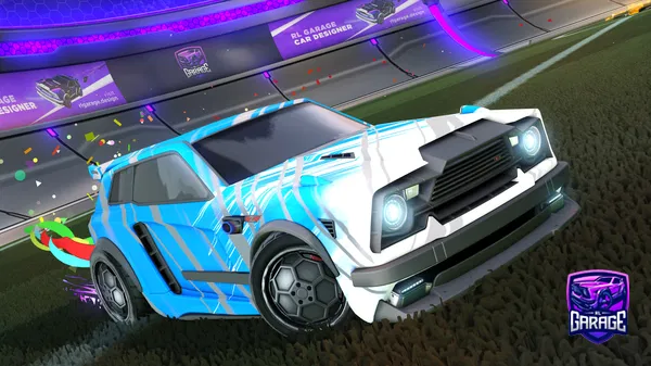 A Rocket League car design from sproetenman