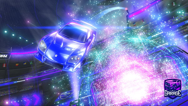 A Rocket League car design from mmvii_djl