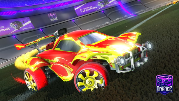 A Rocket League car design from Z3R03127