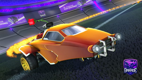 A Rocket League car design from SaphirecY