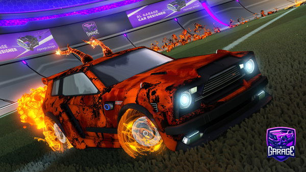 A Rocket League car design from Spookaluke09