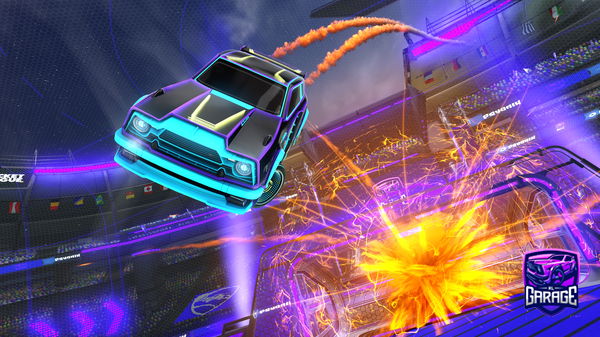 A Rocket League car design from Okie_Dok1e