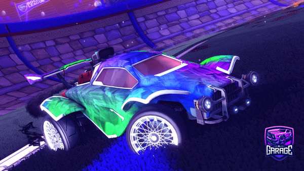 A Rocket League car design from Nothingtpwhitezombas