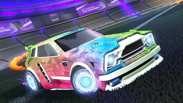 A Rocket League car design from BobDaFishes