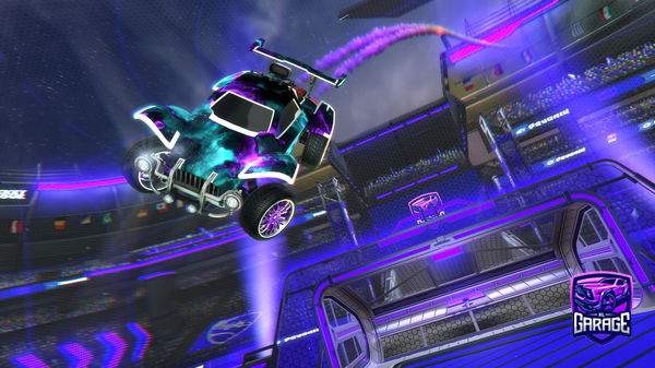 A Rocket League car design from KICKSY-HZYSX