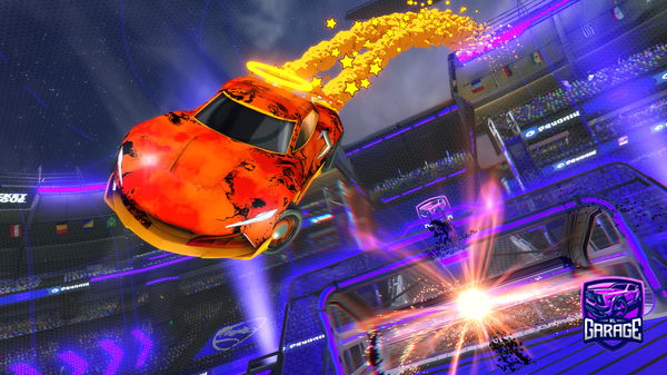 A Rocket League car design from orrypandda