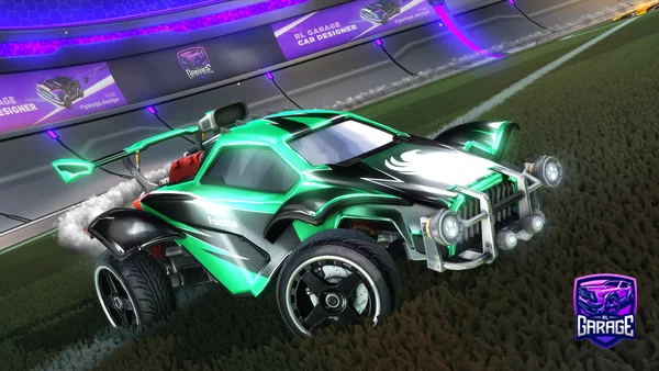 A Rocket League car design from GODViN