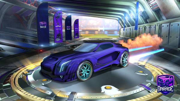A Rocket League car design from TheMayoMate