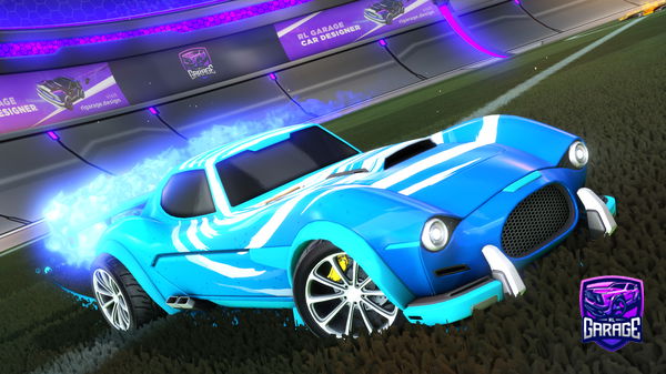 A Rocket League car design from BlackBoiz