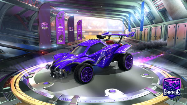 A Rocket League car design from vroofy