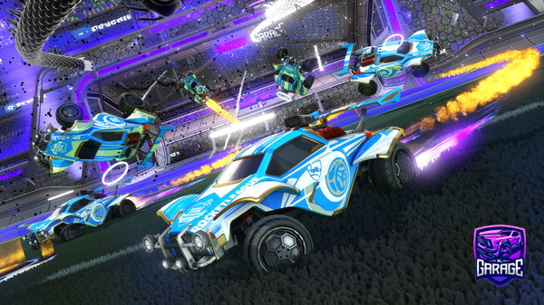 A Rocket League car design from A593CT