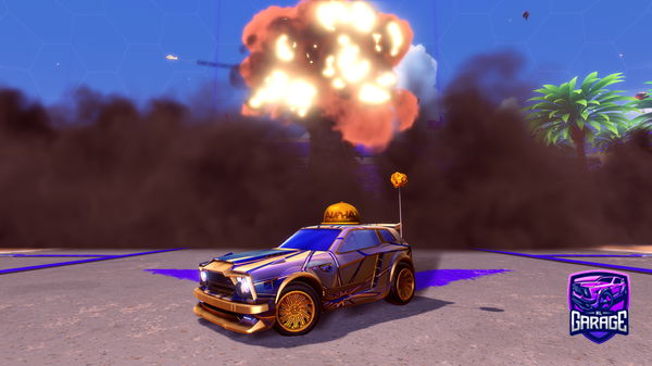 A Rocket League car design from Benny1848