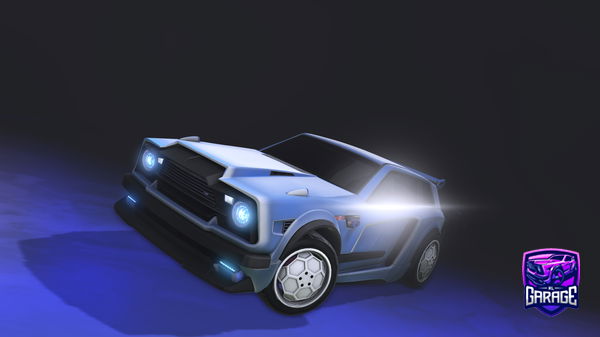 A Rocket League car design from CHIBIXofficial