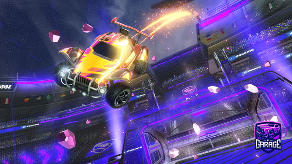 A Rocket League car design from EggSandwitch