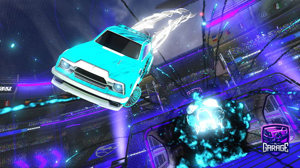 A Rocket League car design from StromileQ