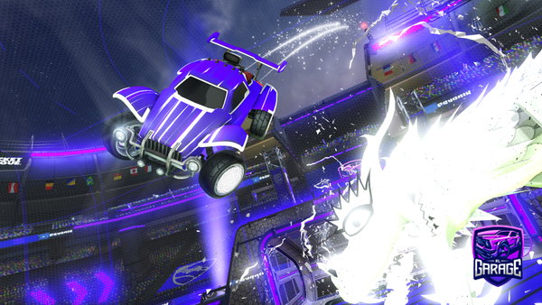 A Rocket League car design from Superslayer820