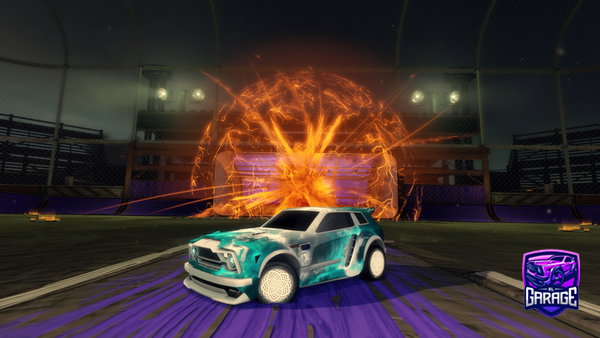 A Rocket League car design from Emin_020