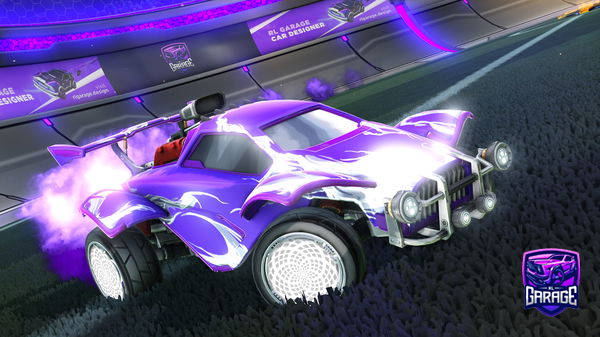 A Rocket League car design from oZuyla