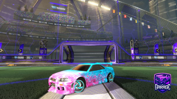 A Rocket League car design from TonyDee94