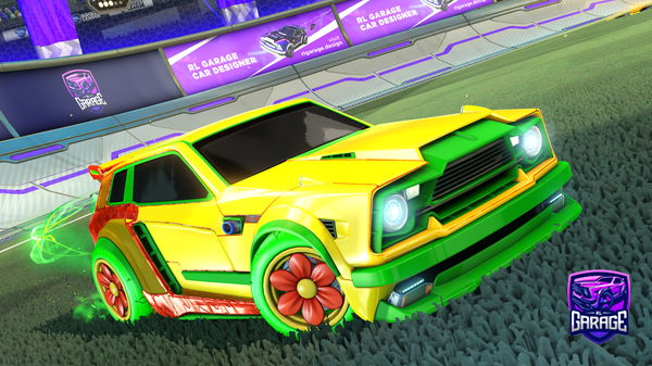 A Rocket League car design from TheCurtisTC