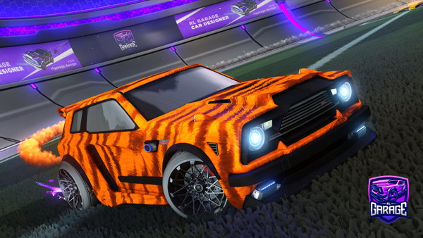 A Rocket League car design from wuhsabii