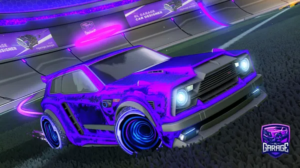 A Rocket League car design from Anasspeed