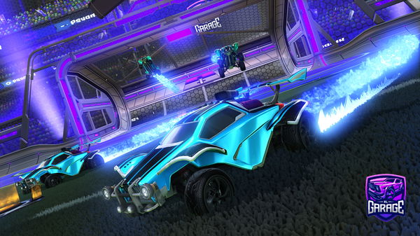 A Rocket League car design from DOLPHIN17101