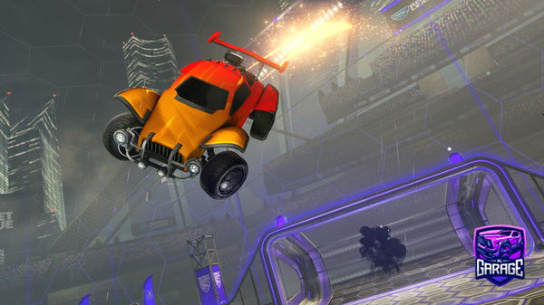 A Rocket League car design from Ice-Cube88