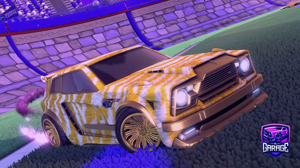 A Rocket League car design from alpha103