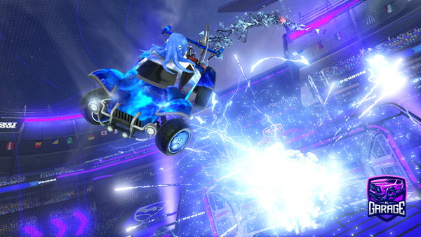 A Rocket League car design from FifteenYew